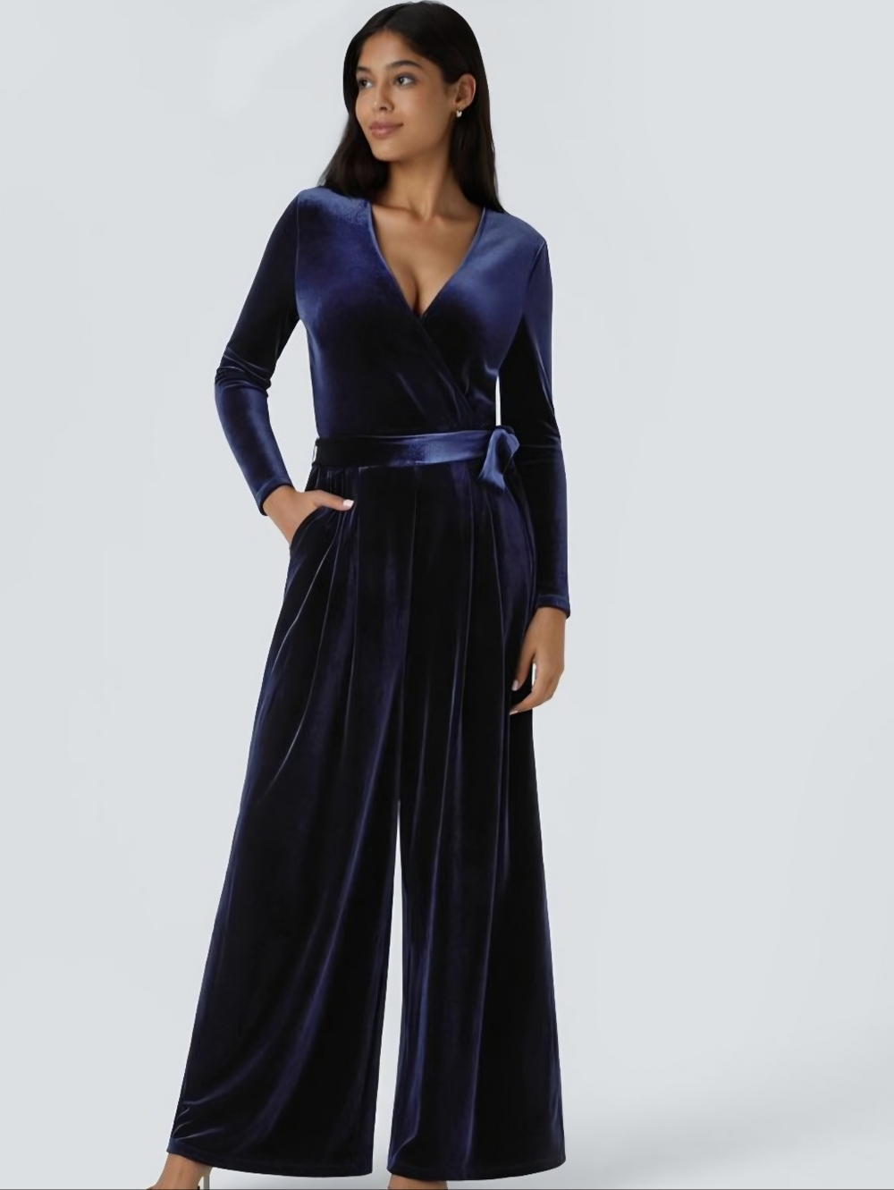 Halara Velvet Jumpsuit 💙